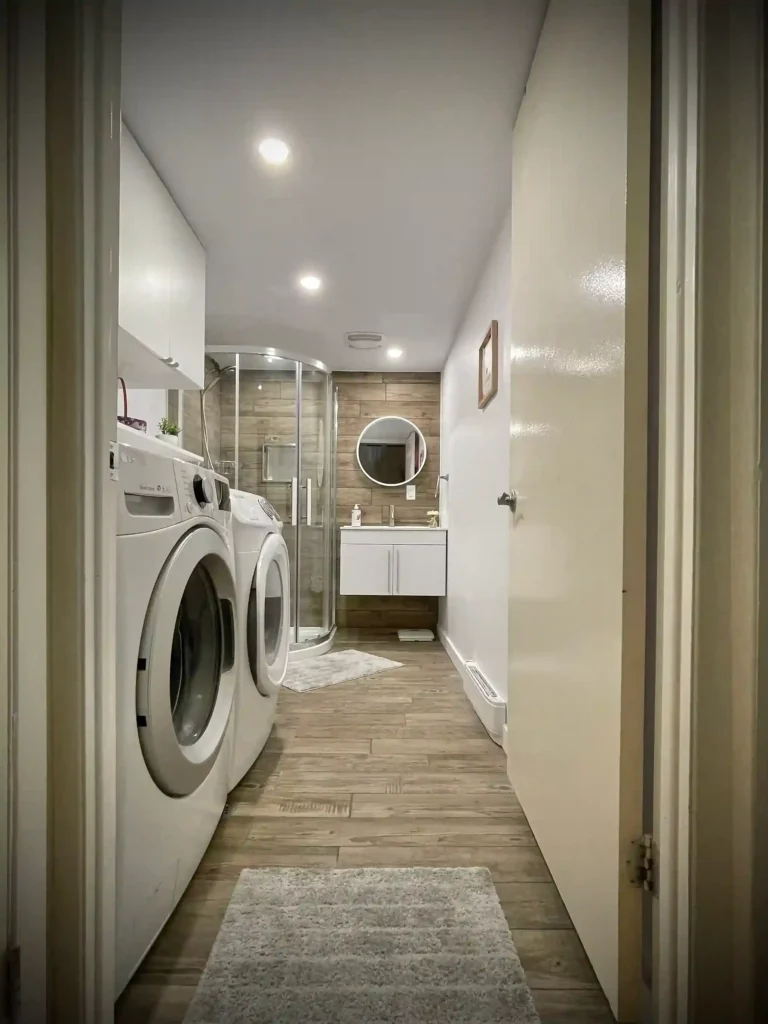 Laundry room renovation West Island Montreal